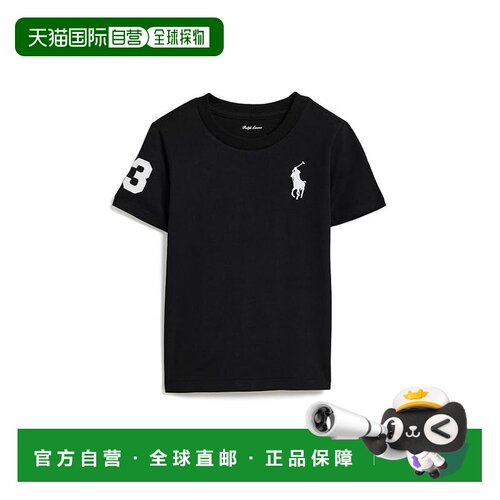 香港直邮Polo Ralph Lauren Polo 拉夫 劳伦 男童 大马标棉质针织