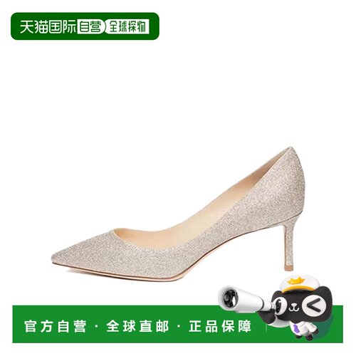 1h可退 香港直邮Jimmy Choo 尖头高跟鞋 ROMY60GQI一脚蹬
