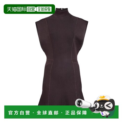 1h可退 香港直邮ALAIA 女士连衣裙 AA9R2939K193C413 CO 深棕色