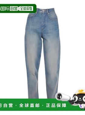 香港直邮ISABEL MARANT 女士 牛仔长裤 blue蓝色 舒适时尚