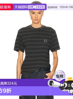 1h可退 香港直邮CARHARTT WIP 女士 Hanson 短袖口袋T恤 I035956