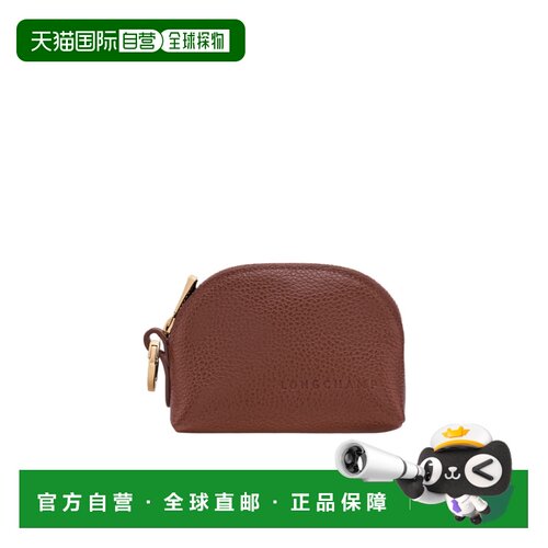 香港直邮LONGCHAMP 女士钱包 30055021M02 SS2026 棕色 Le Foulon