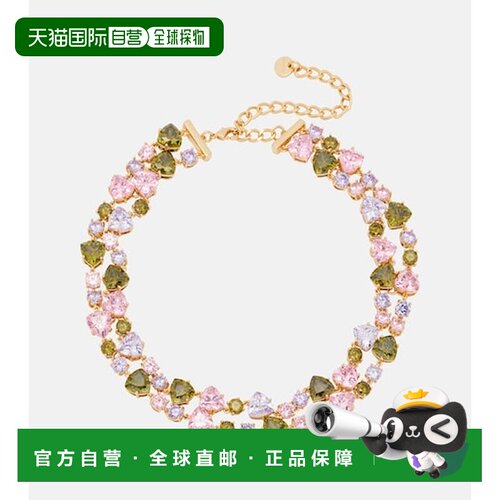 香港直邮Self-Portrait 女士 水晶装饰项链 colorful花色 舒适时