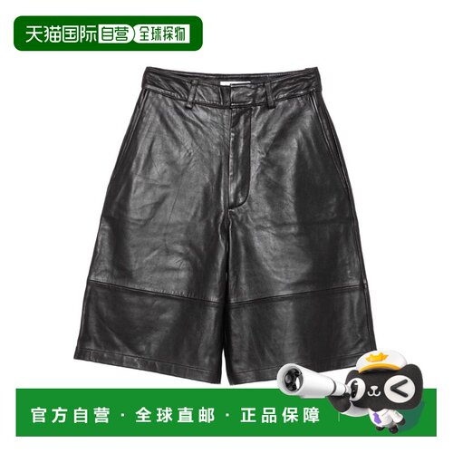 香港直邮The Frankie Shop 女士 FRANKIE SHOP 棕色短裤 SHFS2108
