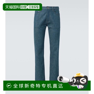 Piana 男士 香港直邮Loro 诺悠翩雅 0011 Quarona 中腰直筒牛仔裤