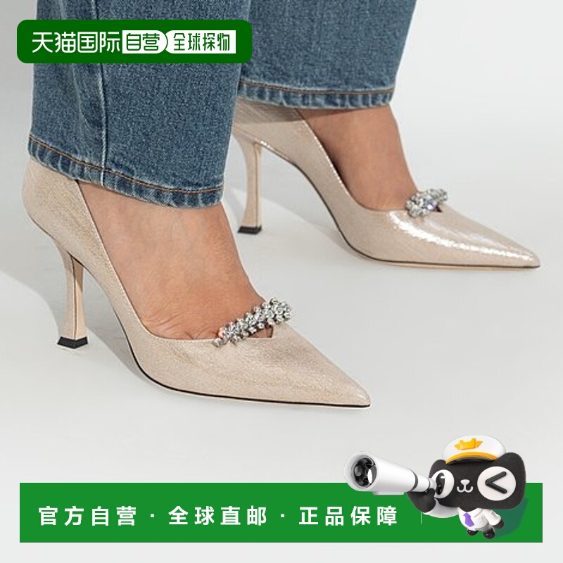 1h可退 欧洲直邮jimmy choo 女士 时尚休闲鞋高跟鞋气质尖头单鞋