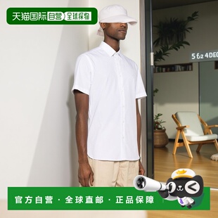 衬衫 香港直邮Burberry 标志刺绣短袖 男士 8079594博柏利 巴宝莉