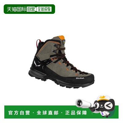 自营欧洲直邮Salewa Mtn Trainer 2 Mid GTX男士绳索棕色皮革徒步