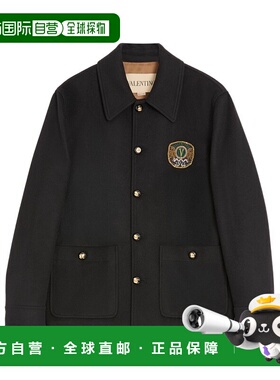 香港直邮Valentino 刺绣贴片夹克 VCJH33B7Q