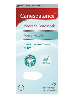 自营｜英国药房拜尔CanesBalance子宫托BV益生菌阴道栓酸碱平衡