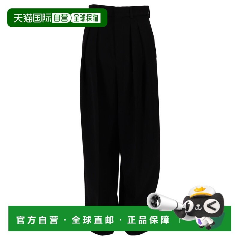 1h可退 香港直邮Saint Laurent 圣罗兰 女士 PR12 直筒裤子 82438,女装/女士精品,休闲裤,淘宝优惠券,粉丝福利购,淘宝优惠卷