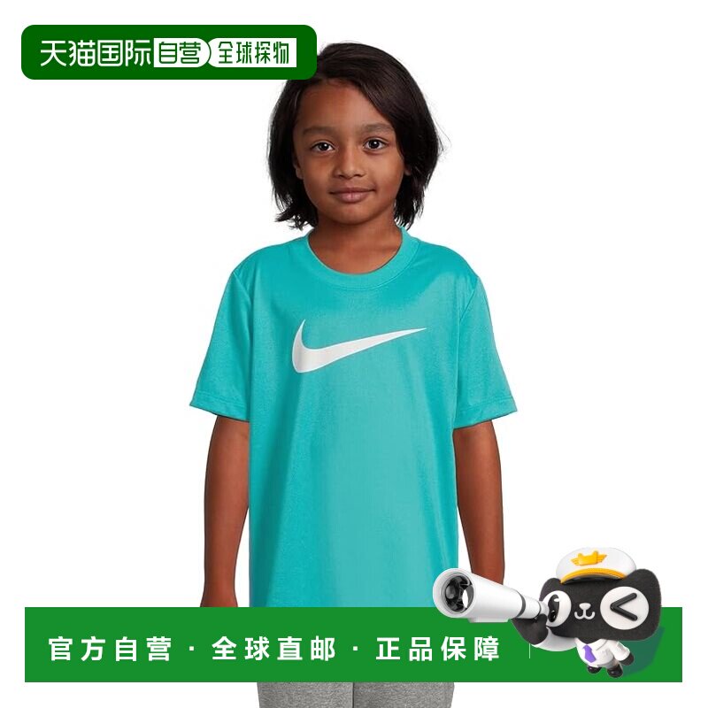 1h可退 美国直邮Nike 耐克 女童 标志汗速排T恤(大童)童装