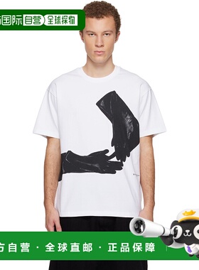 1h可退 香港直邮Givenchy 纪梵希 男士 白色 Surrealism Print T