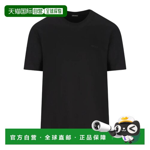 香港直邮Z ZEGNA 男士T恤 UH360A3H765001 SS2026【付后1h可退】