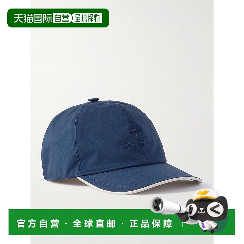 香港直邮Loro Piana 诺悠翩雅 男士 徽标帽子 FAB1977遮阳帽