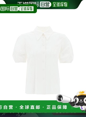 香港直邮Chloe 蔻依 女士 刺绣灯笼袖衬衫 CHC24UHT05041泡泡袖