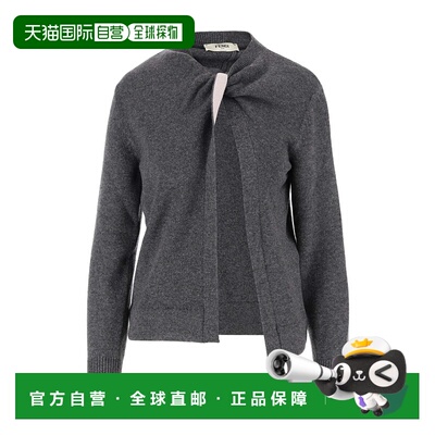 香港直邮Fendi 羊绒羊毛长袖开衫 FZC968ANJJ针织衫