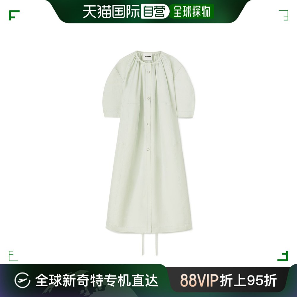 香港直邮Jil Sander 按扣闭合连衣裙 JSWU435306WU391900 女装/女士精品 连衣裙 原图主图