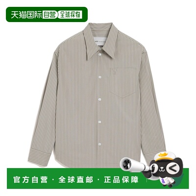 1h可退 香港直邮Ami Paris 翻领长袖衬衫 USH808CO0219