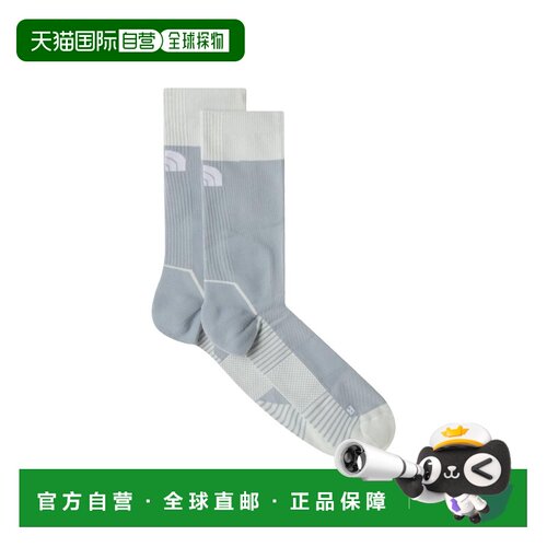自营欧洲直邮THE NORTH FACE北面 女士灰蓝色/白色聚酰胺中高筒跑