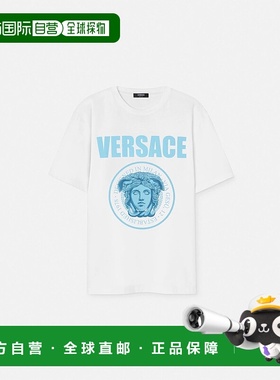 欧洲直邮VERSACE 范思哲 25秋冬 1013302-1A15083_1W000 男士 短T