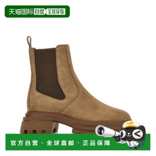 HXW6740FM0IBYE 1h可退 切爾西踝靴 女士 beige米 香港直邮Hogan