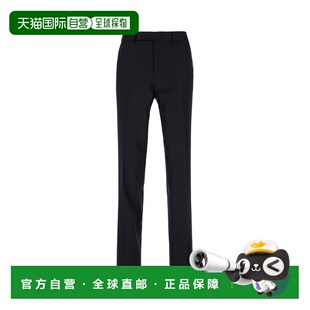 香港直邮zegna 杰尼亚 男士 深蓝羊毛长裤 75TB123ZF061A33ZF061A