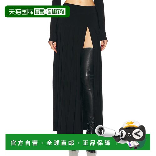 1h可退 香港直邮NORMA KAMALI 诺玛 卡玛丽 女士 for FWRD 褶裥长