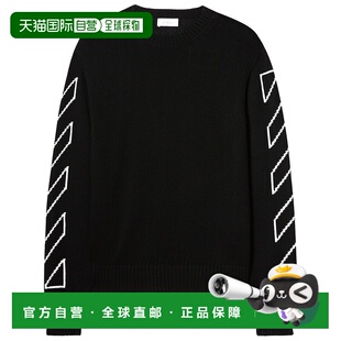 男士 黑色 Diagonal 1h可退 针织衫 white Outline 香港直邮Off