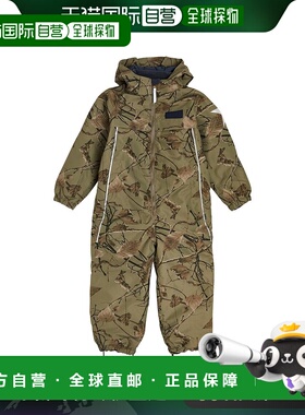 1h可退 香港直邮Molo 女童 Pingo 印花儿童风雪服童装 green绿色