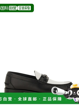 1h可退 香港直邮Versace 范思哲男士乐福鞋 10135921A11292一脚蹬