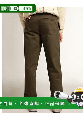 香港直邮Golden Goose Deluxe Brand 直筒休闲裤 GMP01190.P00078