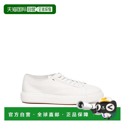 香港直邮SANTONI 男士运动鞋 MBCD21430BARCMMDI48WHITE AW2024