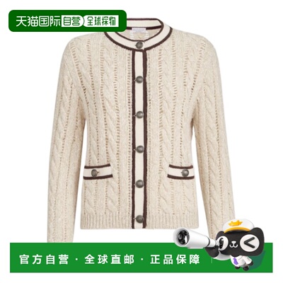 Brunello Cucinelli 绞花针织开衫 MGT352206