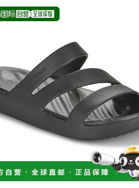 欧洲直邮Crocs 卡骆驰 Getaway Strappy 女士鞋子拖鞋 209587-001