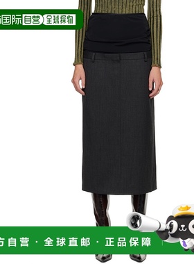 1h可退 香港直邮Diesel 迪赛 女士 灰色 O-Gave-1 半身裙 A215270