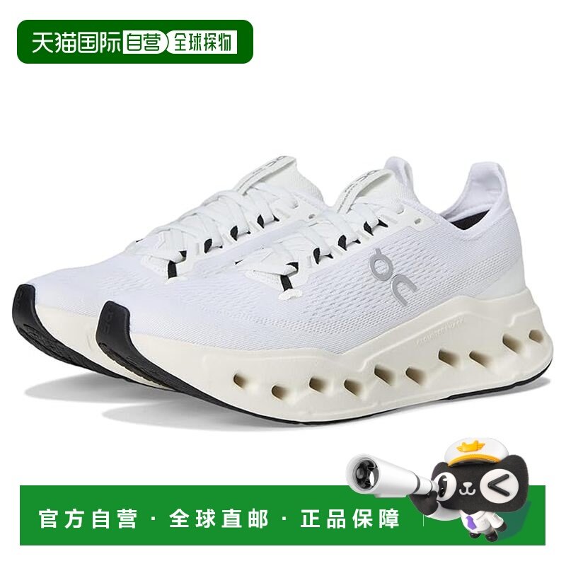 香港直邮On 女士 Cloudsurfer Max 跑鞋 white白色 舒适时尚,运动鞋new,跑步鞋,淘宝优惠券,粉丝福利购,淘宝优惠卷