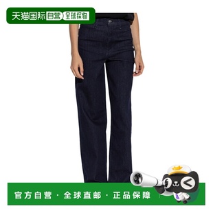 长裤 香港直邮Rag 腰带环牛仔直筒裤 Bone WDD24H3002EPRI