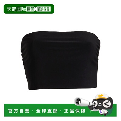 1h可退 香港直邮NORMA KAMALI 诺玛 卡玛丽 女士 上衣 black黑色