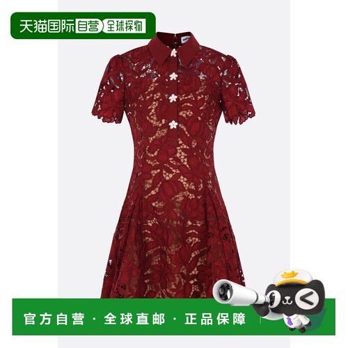 香港直邮Self-Portrait 女士 蕾丝迷你连衣裙 PF26111SABU