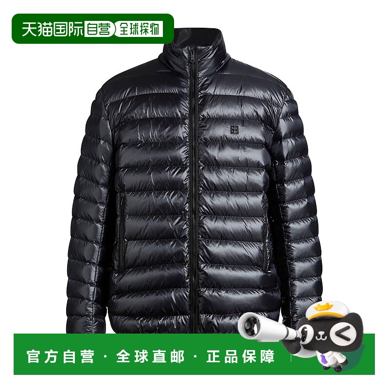 1h可退 香港直邮Givenchy 纪梵希 男士 Shell 夹克 black黑色 舒