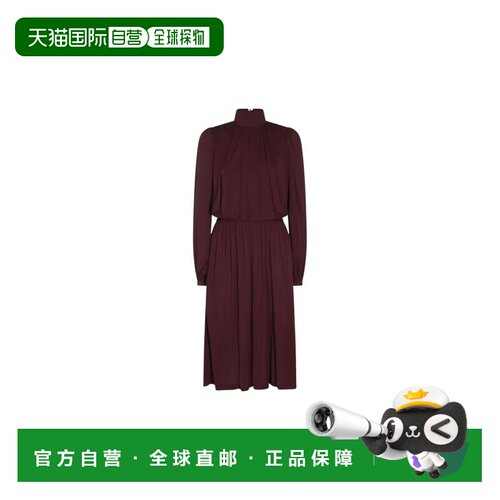 香港直邮GUCCI 女士连衣裙 865091ZAU2Q5522 CO 紫【付后1h可退】
