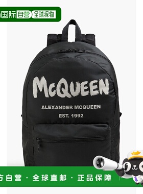 香港直邮mcqueen 亚历山大 麦昆 女士 印花贝壳形状背包 6464571A