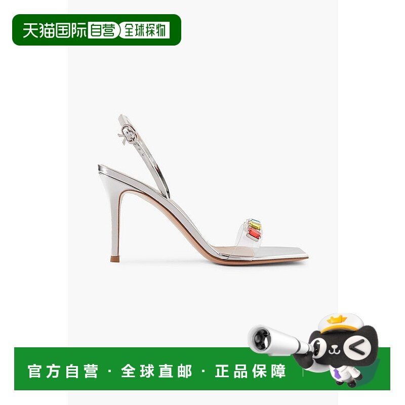 香港直邮Gianvito Rossi 吉安维托 罗西 女士 Candy 85 PVC 搭扣