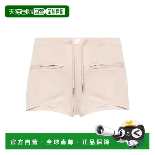 香港直邮COURREGES 女士短裤 124JSH034JS00911007 支付后1h可退