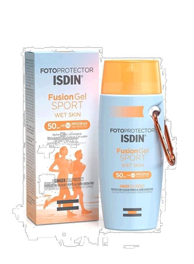 欧洲直邮Isdin怡思丁防晒乳100ml隔离乳SPF50防紫外线清爽不正品
