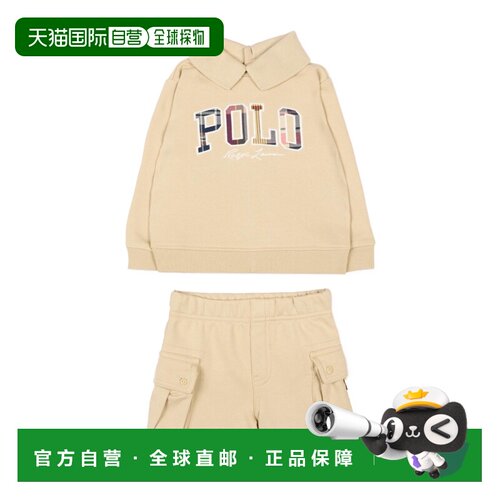 香港直邮Ralph Lauren 长袖卫衣和短裤两件装 B18460001