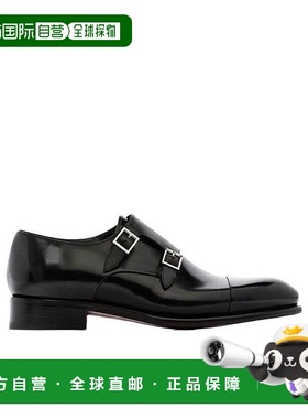 香港直邮Santoni 双扣环尖头休闲商务鞋 MCCR11652MC1HVVD