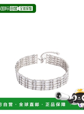 1h可退 香港直邮Self-Portrait 银水晶项链 RS26602N