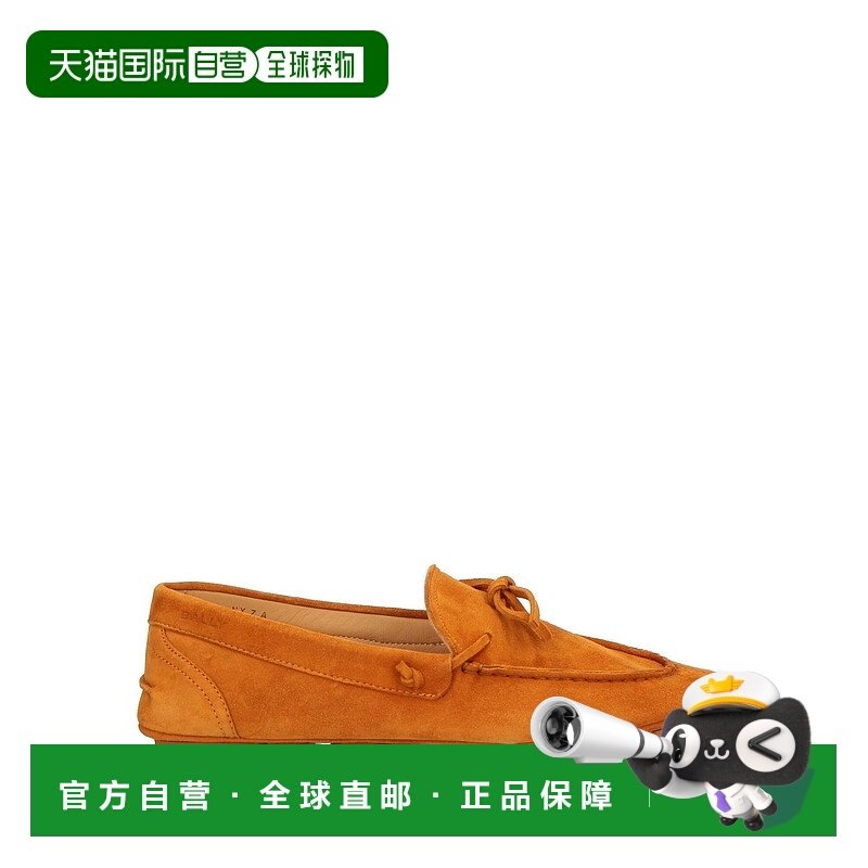 香港直邮Bally 巴利 男士 乐福鞋 BROWN 棕色时尚舒适一脚蹬